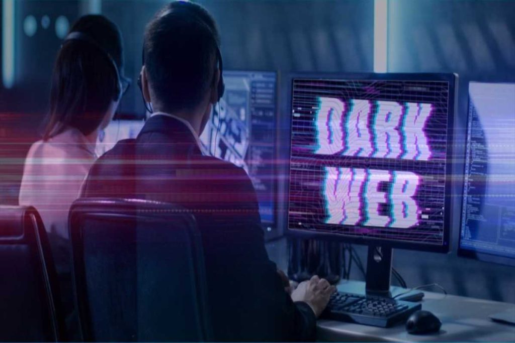 Dark Web Monitoring Services dashboard scan